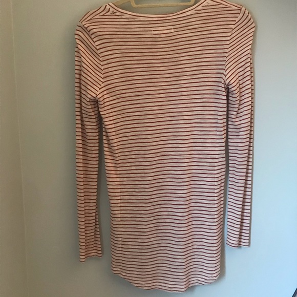 Madewell Striped Long Sleeve Top XXS - Picture 3 of 5